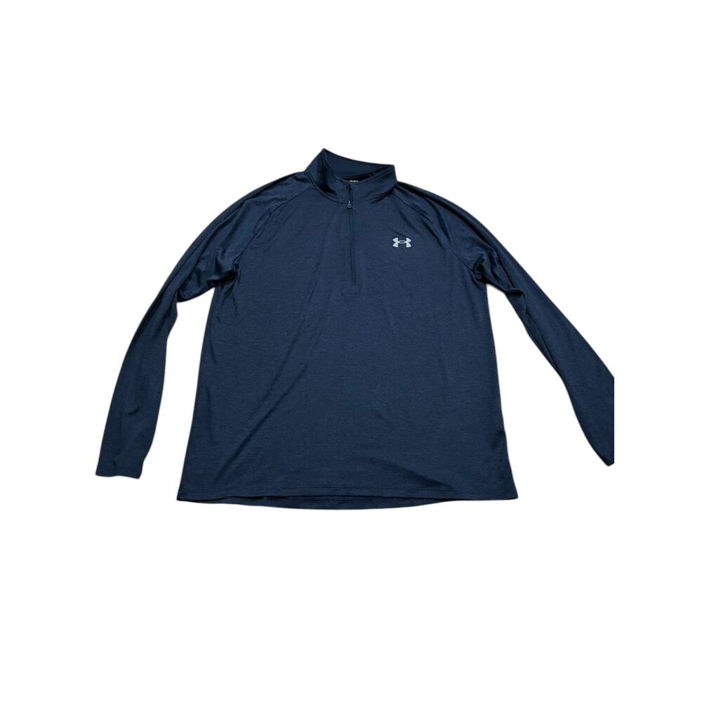 Under Armour Men's Navy Quarter Zip Lightweight Pullover